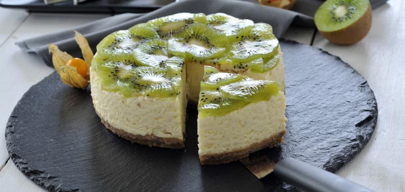 Cheesecake de kiwi Zespri Green